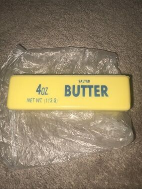 Novelty Yellow 'Butter' squishy